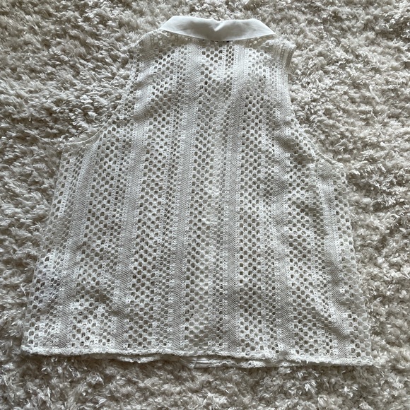 Zara white top - Picture 2 of 2